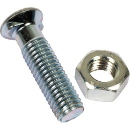BOULON TETE FRAISEE 2 ERGOTS 14X50 8.8 ZINGUE BOITE DE 25