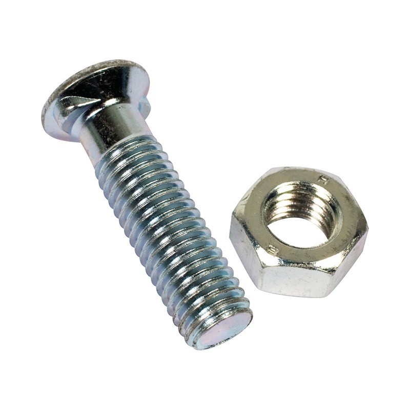 BOULON TETE FRAISEE 2 ERGOTS 14X50 8.8 ZINGUE BOITE DE 25