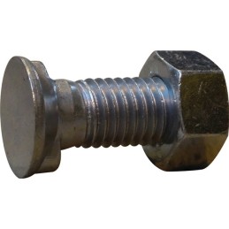 BOULON TETE FRAISEE 2 ERGOTS 12X3512.9 BRUT BOITE DE 25