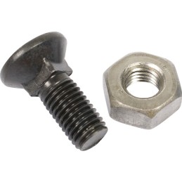 BOULON TETE FRAISEE COLLET CARRE 9X25 8.8 GOIZIN BOITE DE 25