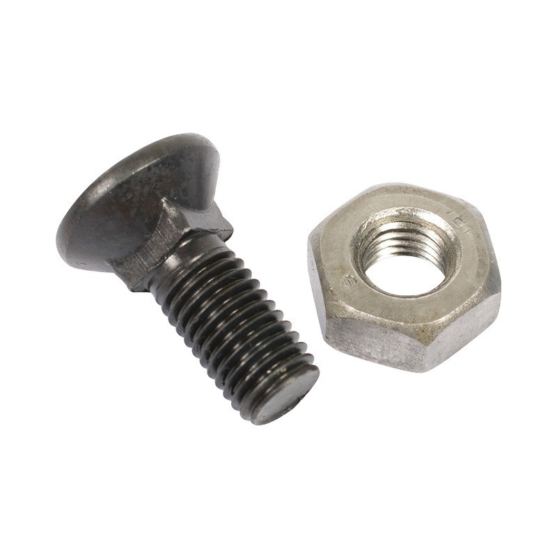 BOULON TETE FRAISEE COLLET CARRE 9X25 8.8 GOIZIN BOITE DE 25