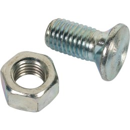 BOULON TETE FRAISEE 2 ERGOTS 14X30 8.8 ZINGUE 051842 NAUD BOITE DE 25