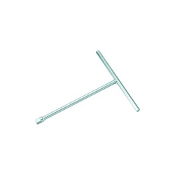 Clé en T avec carré conducteur    1/2"