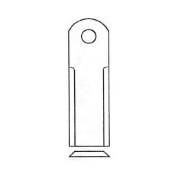 COUTEAU ROTATIF ET BAGUE AD.CASE/REKORD 44443