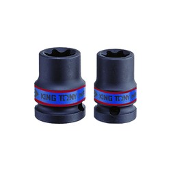 Douille à chocs Pour vis mâles Torx 1/2" (12,,7mm) Longue E20