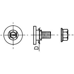 VIS DE COUTEAU RENFORCE KUHN 56210100