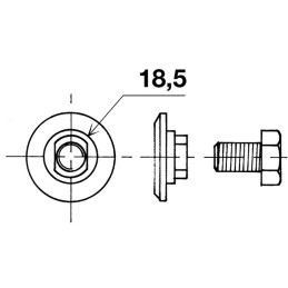 BOULON PORTE-COUTEAU TYPE BCS AM