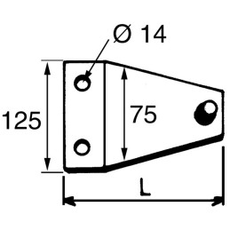 PORTE-COUTEAU CM184 185 186 TYPE PEZET