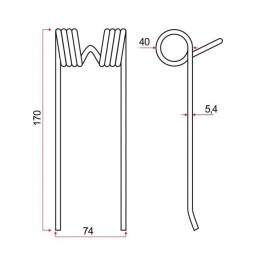 DENT PICK-UP ORIGINE MASCHIO B018P0003R