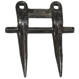 Doigt double adaptable Dronninborg Case IH 44104500 pour modèle MF24/27/29/30/40/7254/7256/7272/7274/7276/7278