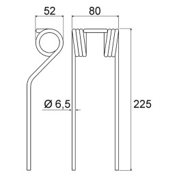 DENT DE PICK-UP TYPE BMV/IDASS