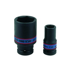 Douille à chocs Métrique 1/2" (12,,7mm) Longue Paroi fine 11 mm