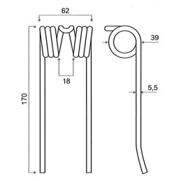 DENT PICK UP AD FAHR VF06296285 GW308
