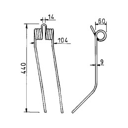DENT ADAPT GIROBOIS BLANCHE  (OSELLA) GW218