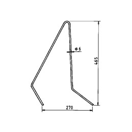 DENT RATEAU FANEUR TYPE JOHN DEERE VL326