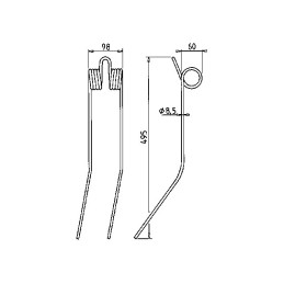 DENT ANDAINEUR AD KUHN 57502000  GW135