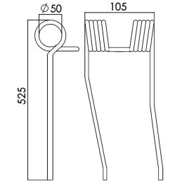 DENT ADAPT KUHN 57644010 GW175