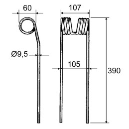 DENT FANEUSE AD KUHN 58505218 GW163