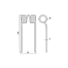 DENT DE PICK-UP TYPE MENGELE 02080423