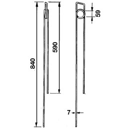 DENT PANIER PEZET ADAPTABLE  PZ114