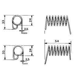 RESSORT RAPPEL G AD PZ099 GW184G