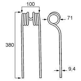 DENT FANEUSE AD POTTINGER 436145 GW55