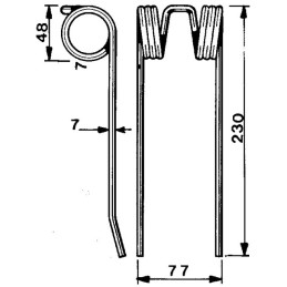 DENT PICK UP AD RIVIERE 18608684 GW120C (CENTRALE)