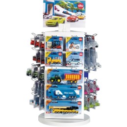 PRESENTOIR DE CAISSE 24 BROCHES POUR 90 BLISTERS