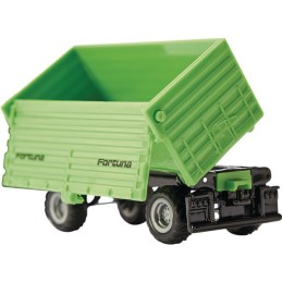 TRACTEUR DEUTZ-FAHR AVEC REMORQUE FORTUNA