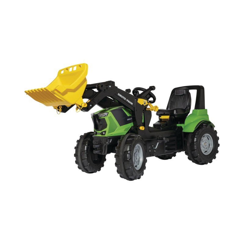 TRACTEUR A PEDALES DEUTZ AVEC CHARGEUR