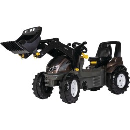 TRACTEUR A PEDALES VALTRA AVEC CHARGEUR ET SIEGE REGLABLE ROLLY TOYS