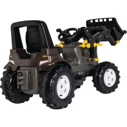 TRACTEUR A PEDALES VALTRA AVEC CHARGEUR ET SIEGE REGLABLE ROLLY TOYS