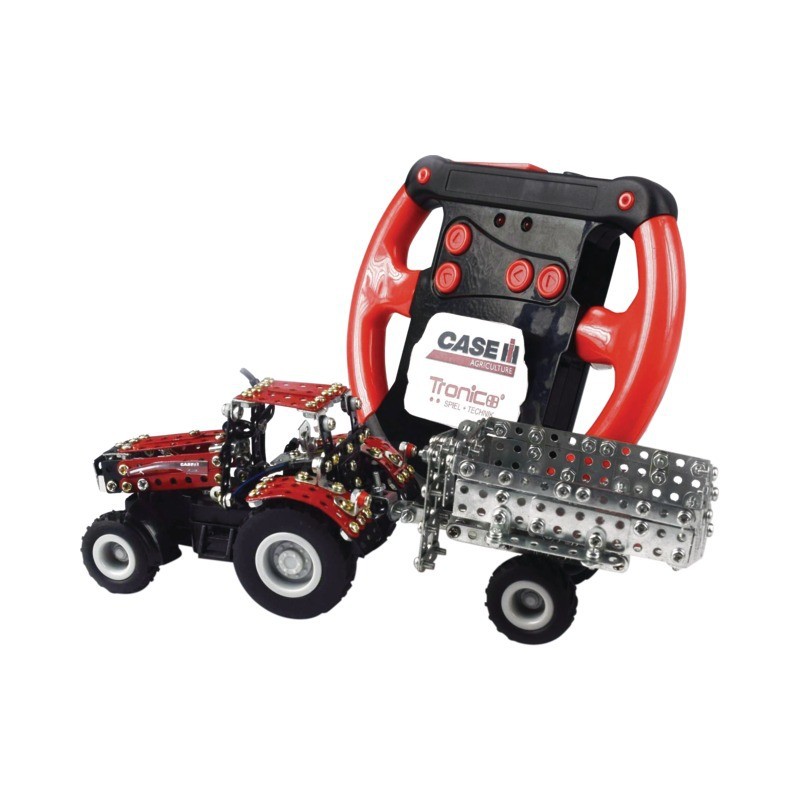 TRACTEUR RADIOCOMMANDE CASE IH MAGNUM 340 + REMORQUE