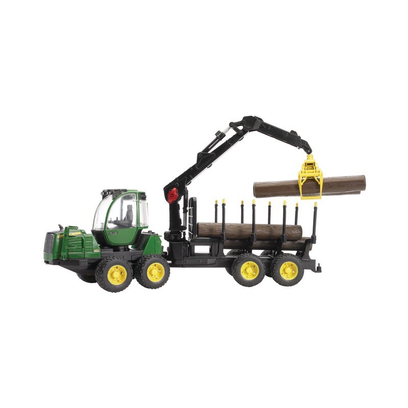 PORTEUR FORESTIER JOHN DEERE 1210E+CHARGEUR