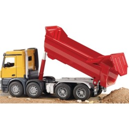 CAMION BENNE MERCEDES AROCS BRUDER