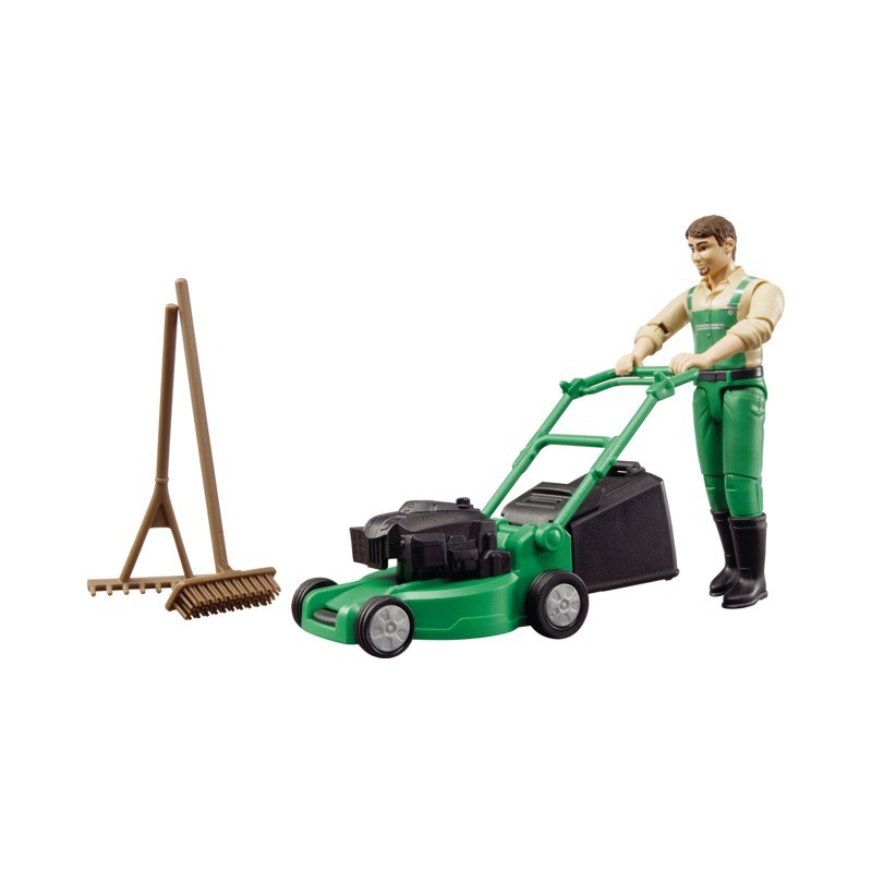 JARDINIER AVEC TONDEUSE JOHN DEERE ET ACCESSOIRES BWORLD