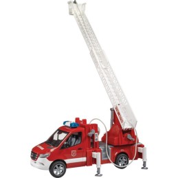 CAMION DE POMPIER MERCEDES-BENZ A ECHELLE ET FONCTION ARROSAGE