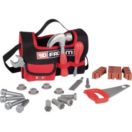 CAISSE A OUTILS FACOM EN TISSU 21 ACCESSOIRES SMOBY