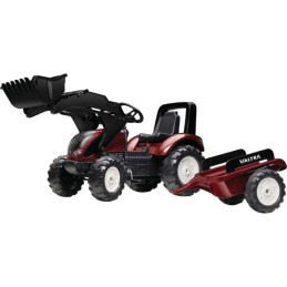 TRACTEUR VALTRA S4, PELLE ET REMORQUE