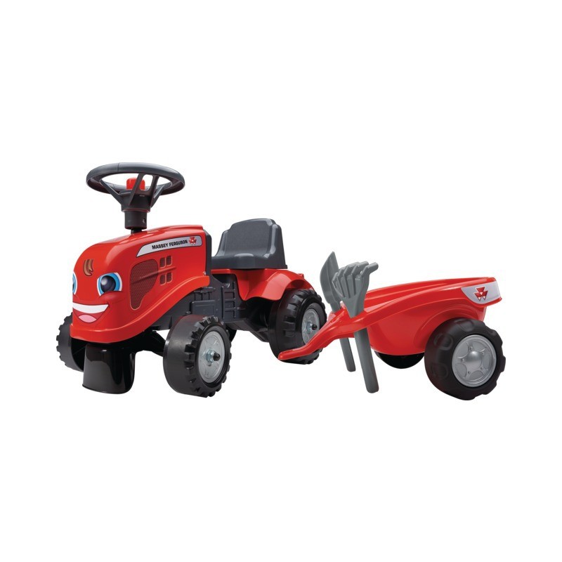 PORTEUR MASSEY FERGUSON ET SA REMORQUE 1-3 ANS