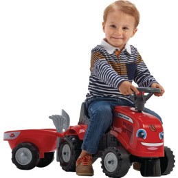 PORTEUR MASSEY FERGUSON ET SA REMORQUE 1-3 ANS