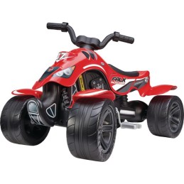 QUAD A PEDALES RACING TEAM ROUGE 3-7 ANS