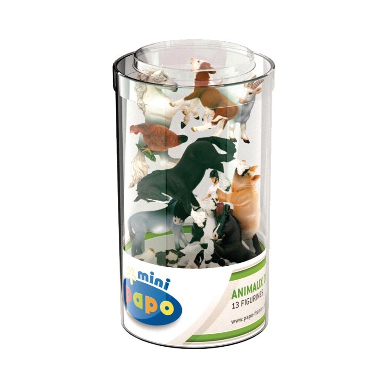 MINI FIGURINES DE LA FERME 12 PIECES