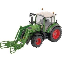TRACTEUR FENDT 313 VARIO FL AVEC PINCE A BALLES