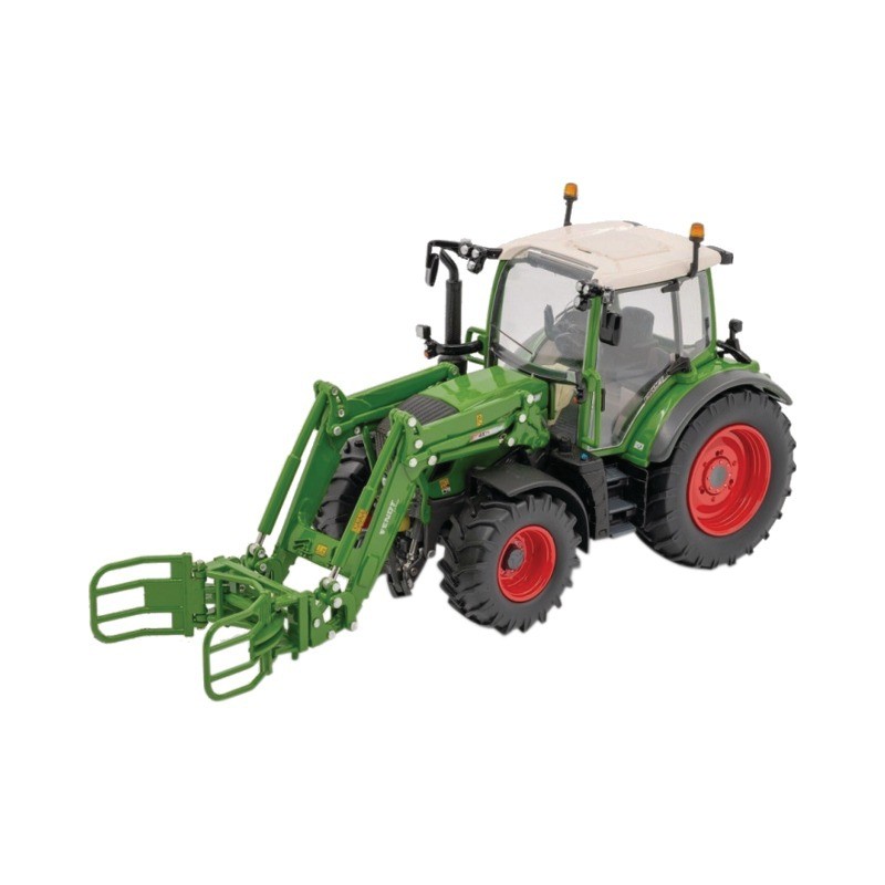 TRACTEUR FENDT 313 VARIO FL AVEC PINCE A BALLES