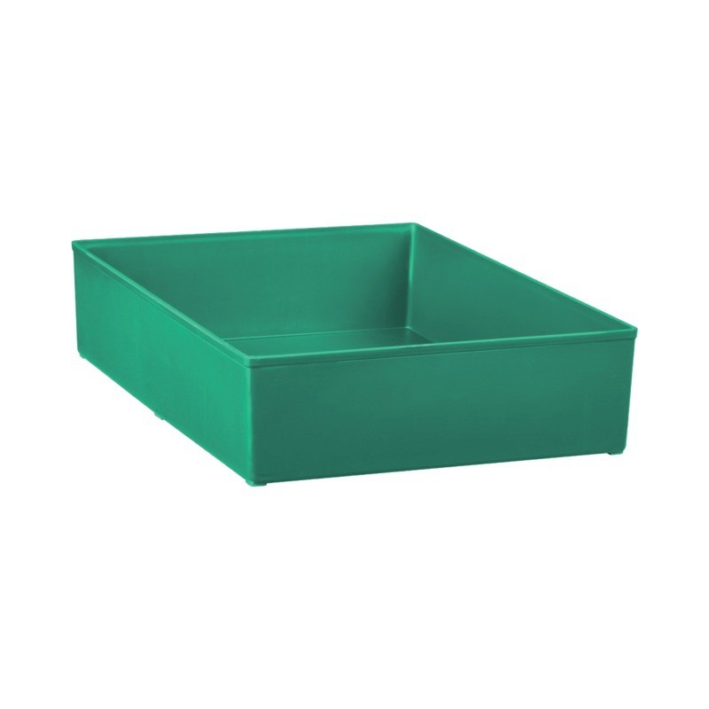 CASIER DE RANGEMENT VERT L304MM P202MM H63MMPOUR TIROIR ET MALLETTE