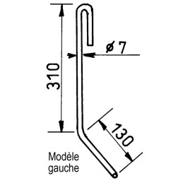 FLEXI DOIGT COURT DROIT  D7