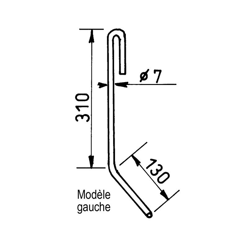 FLEXI DOIGT COURT DROIT  D7