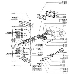 POCHETTE JOINTS DE POMPE GAMA 100-101 BERTHOUD