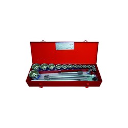 Coffret de douilles 3/4" métriques avec accessoires - 17 pièces